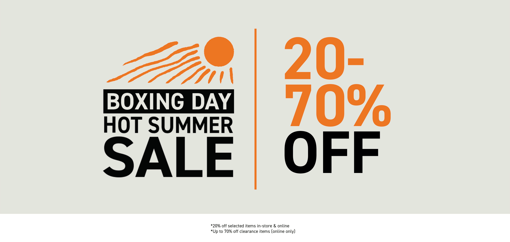 Boxing Day Sale