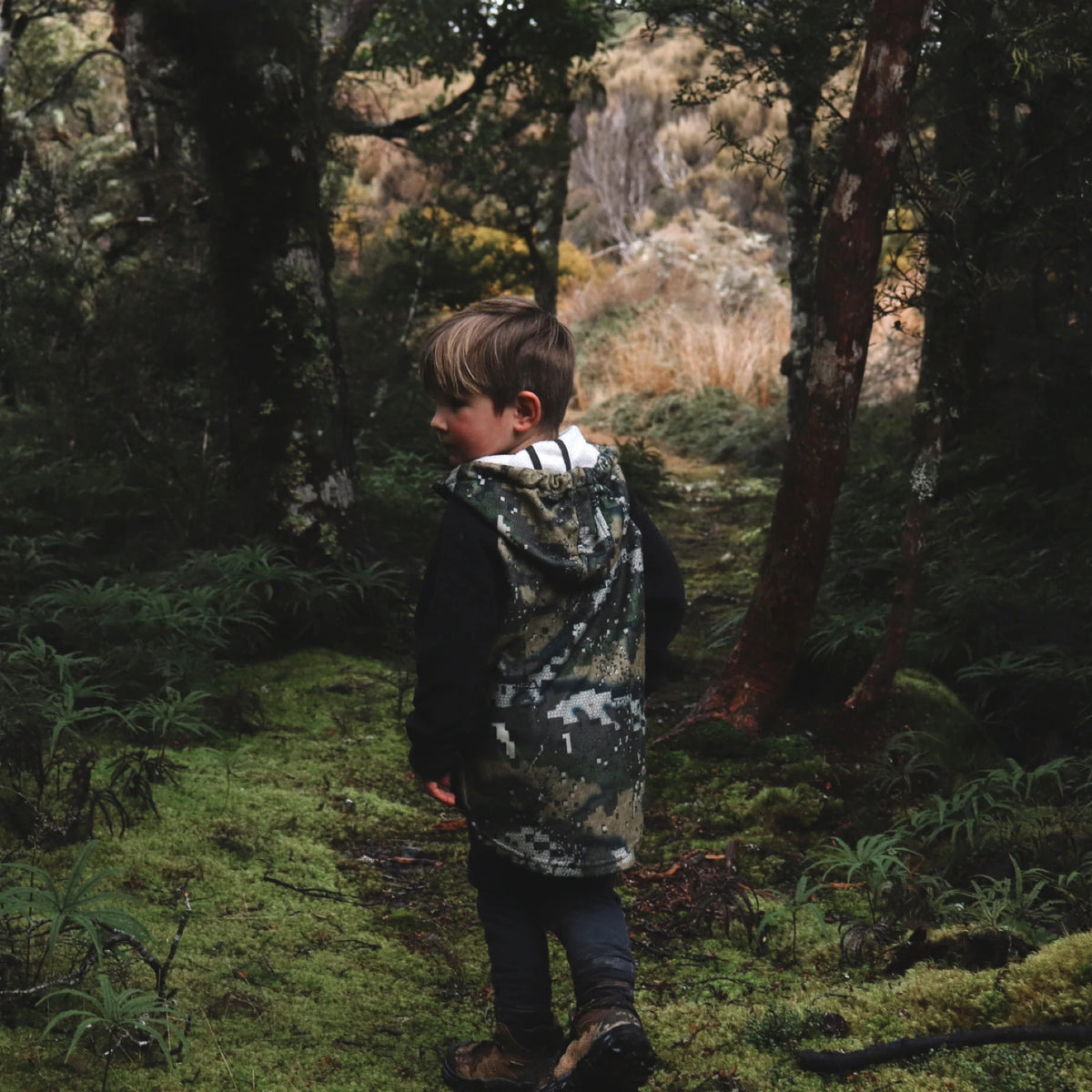 Whakarapu LS Hood Kids'